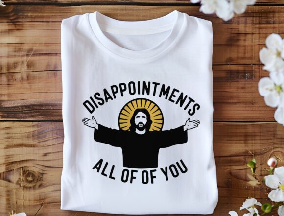 Christian Jesus SVG, Faith-Based Clipart and T-Shirt Designs