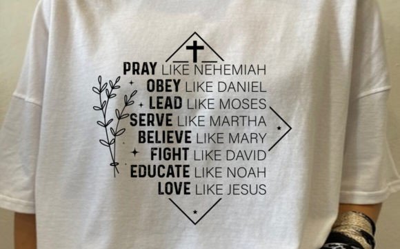 Christian Shirts, Pray Like Nehemiah T-Shirt Designs
