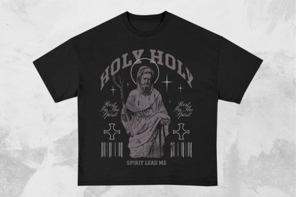 Holy Holy Christian T-shirt Design