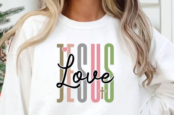 Jesus Love PNG, Christian SVG, Faith PNG