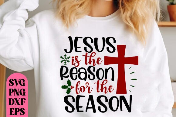 Jesus Svg, Faith Christmas Svg for T-Shirt Designs