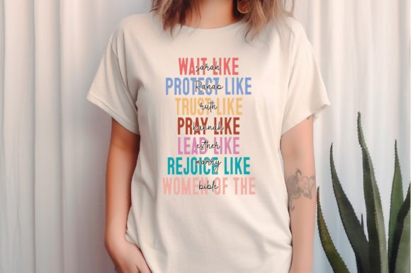 Wait Like Sarah PNG, Christian, Bible
